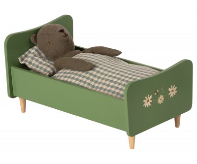 Maileg Träsäng Dusty green - Teddy dad