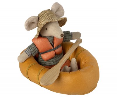 Maileg Rubber boat - Mouse