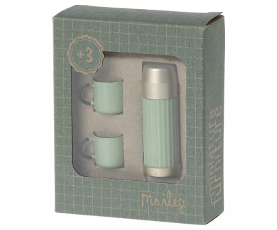 Maileg Termos med muggar - Mint