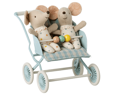 Maileg Sittvagn baby - Mint