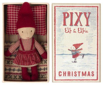 Maileg Pixy Elfie in box