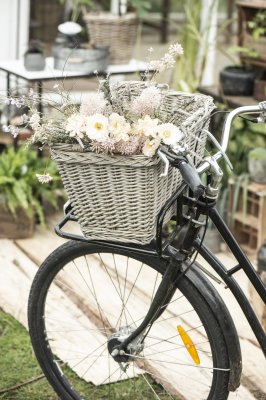 Ib Laursen Blommor blåa nyanser