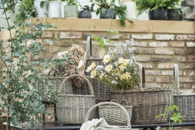 Ib Laursen Blommor blåa nyanser