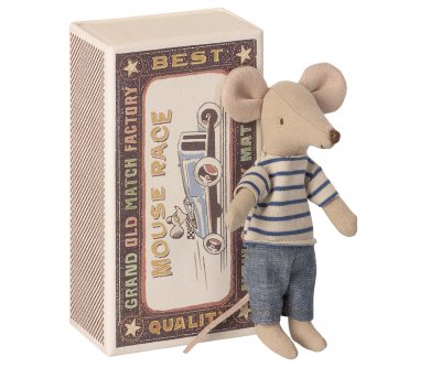 Maileg Mouse Big Brother in box