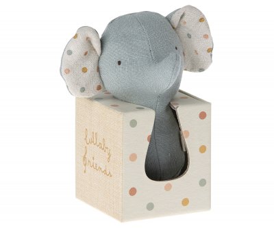 Maileg Lullaby friends skallra - Elefant