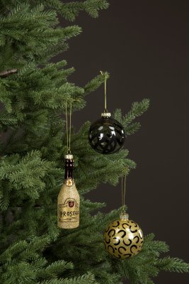 A lot Prosecco flaska