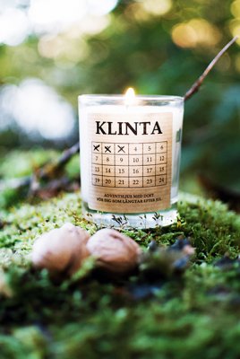 Klinta Stort ljus God Jul - Adventsljus