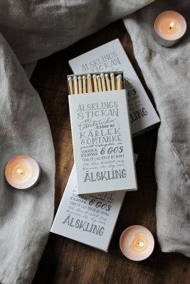 Majas Tändsticksask "Älsklingsstickan"