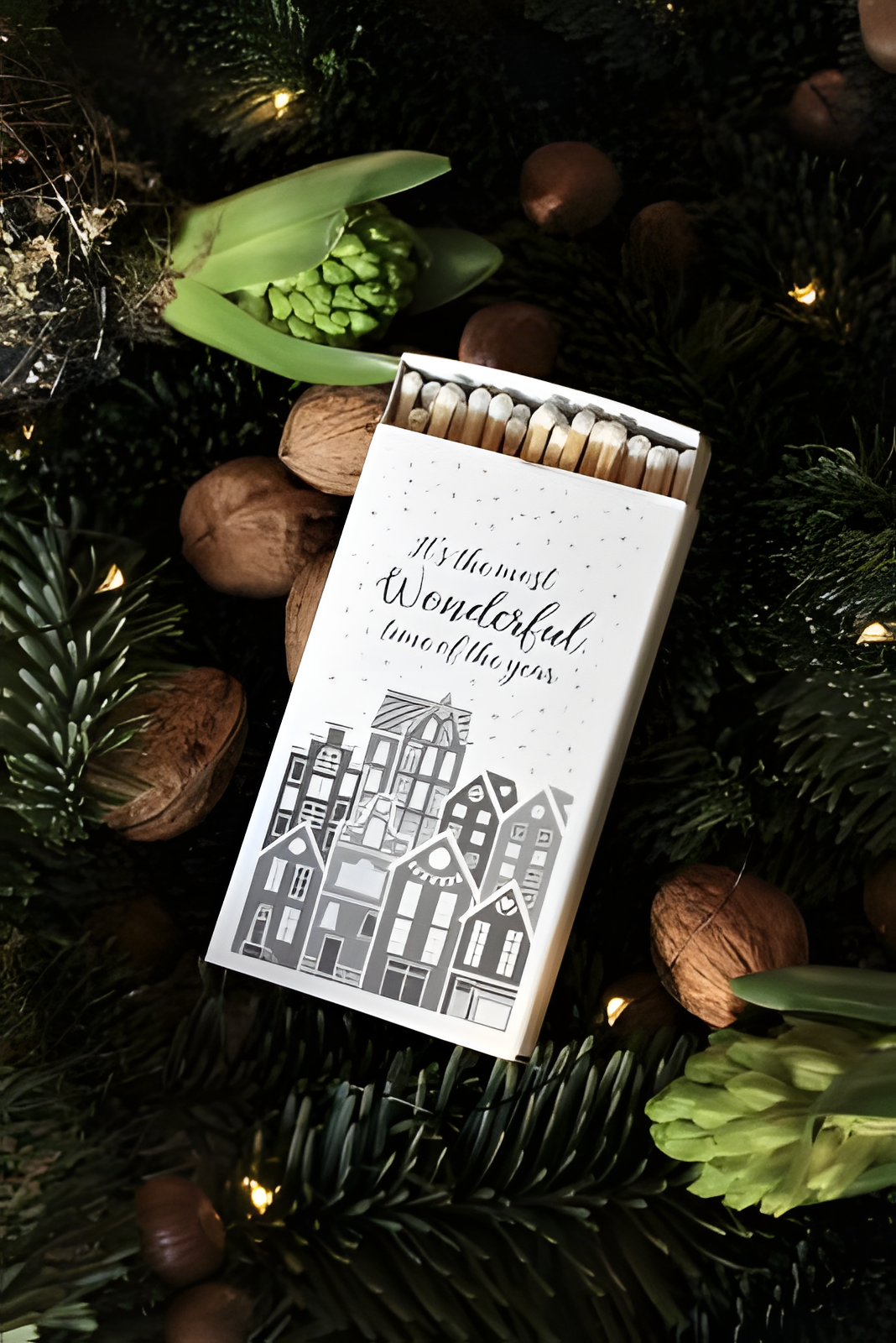 Köp Majas Tändsticksask "It´s the most wonderful time of the year – Unik produkt från Taavola Gården