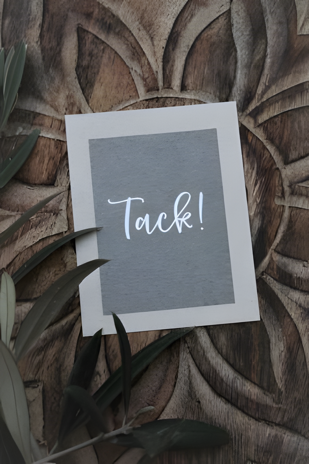 Köp Majas Kort "Tack!" – Unik produkt från Taavola Gården