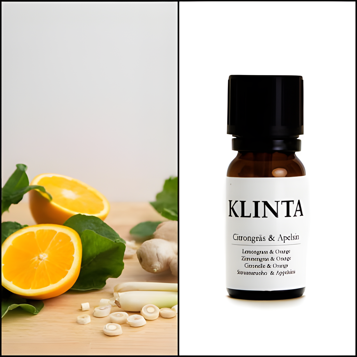 Köp Klinta Doftolja Citrongräs & Apelsin – Unik produkt från Taavola Gården