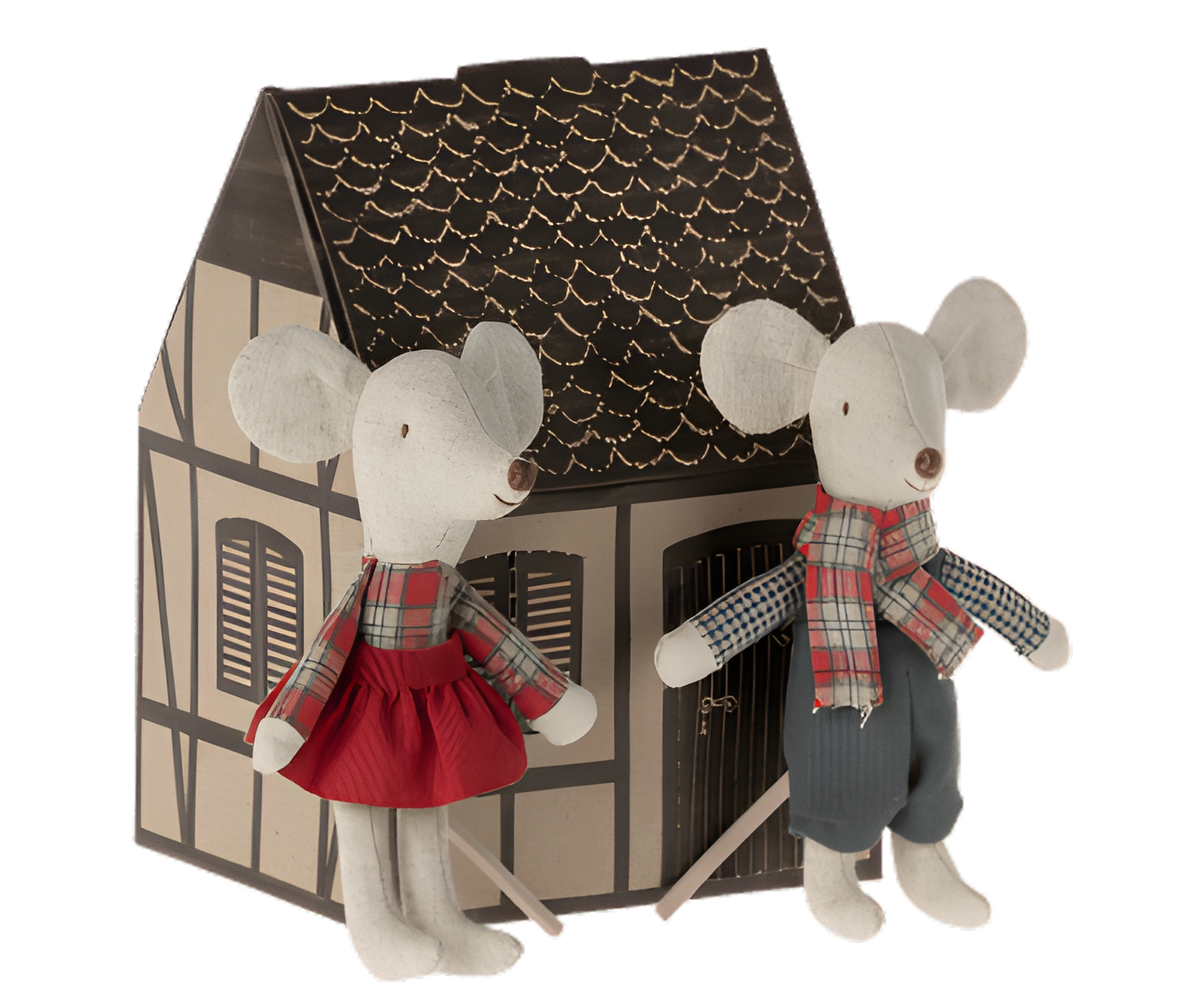 Köp Maileg Winter mice twins - little brother & sister – Unik produkt från Taavola Gården