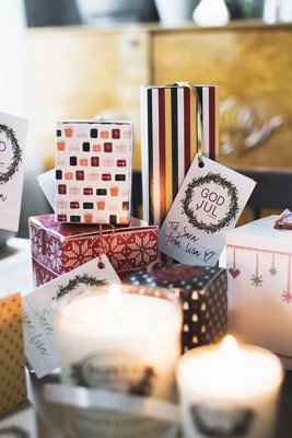 Klinta Litet ljus God Jul - Prosecco & Vanilj
