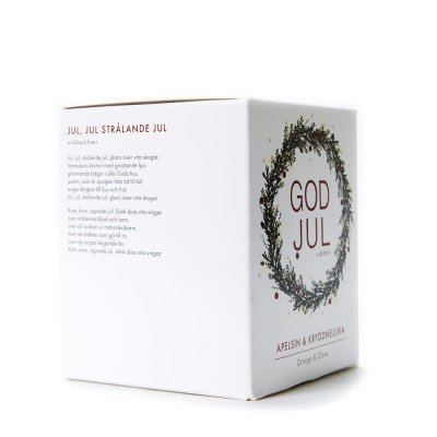 Klinta Stort ljus God Jul - Apelsin & Kryddnejlika
