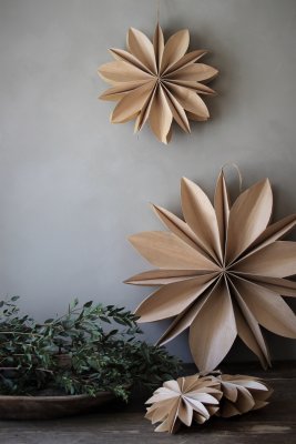 Majas Wood Snowflake ∅ 50 cm