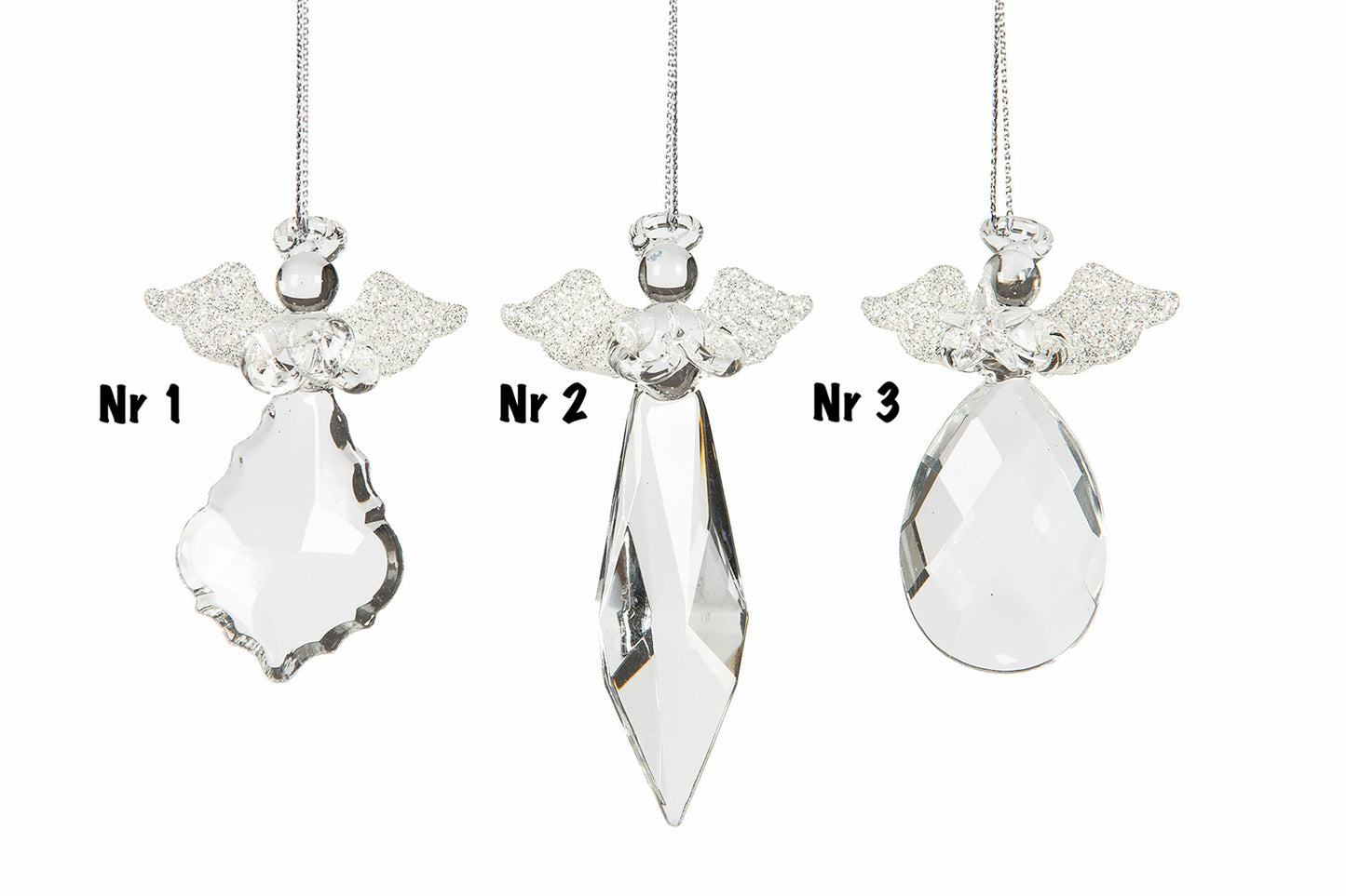 A lot Dekoration Glasängel