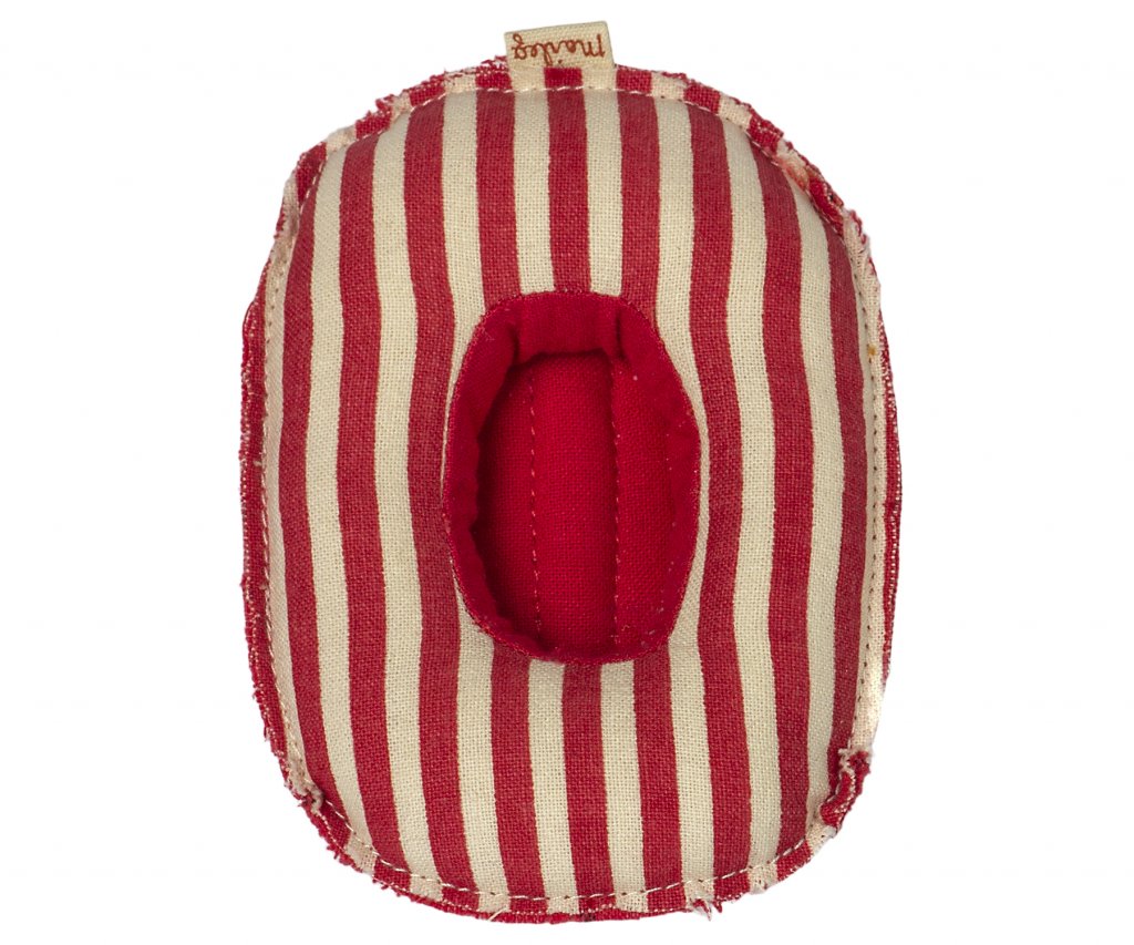 Maileg Rubber boat - Red stripe