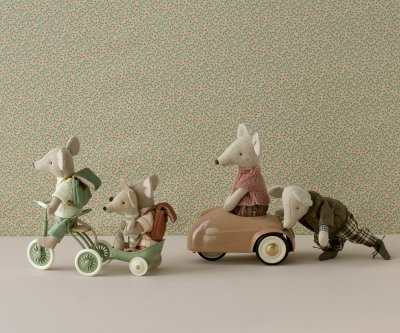 Maileg Cykelvagn - coral