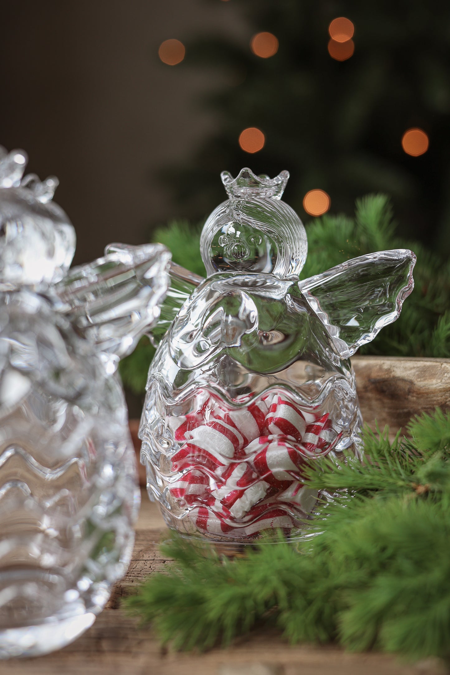 Majas Änglaburk i glas