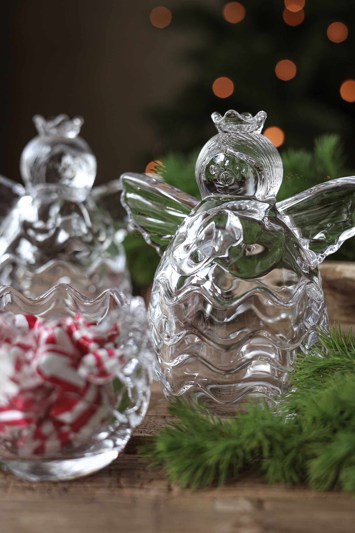 Majas Änglaburk i glas