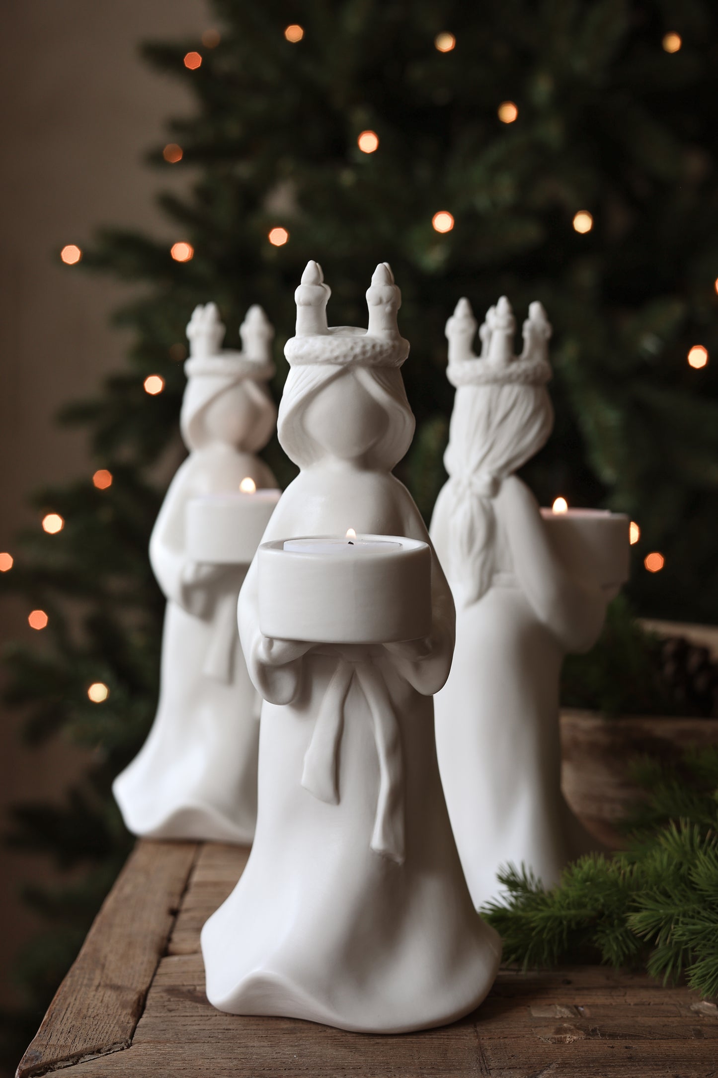 Majas Lucia för värmeljus