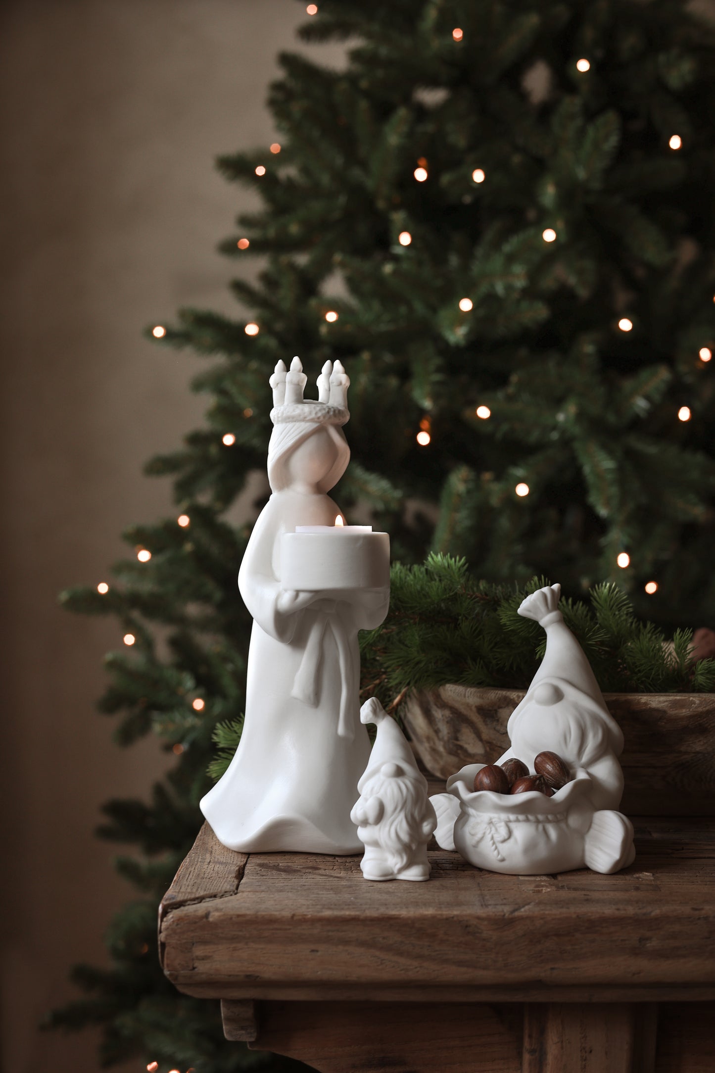 Majas Lucia för värmeljus