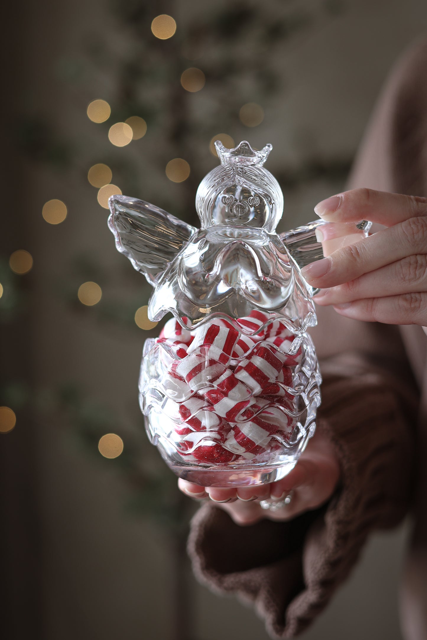 Majas Änglaburk i glas