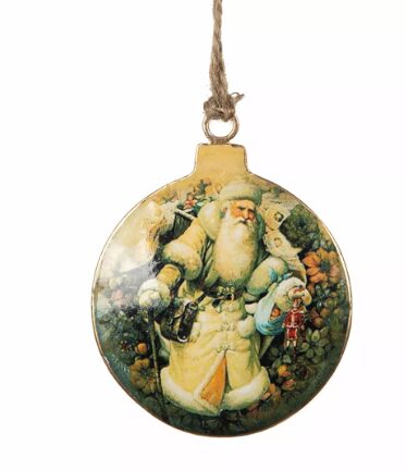 A lot Emaljhänge Nostalgi Tomte/Snögubbe