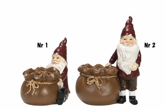 A lot Ljushållare Tomte