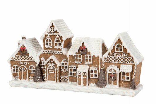 A lot LED Lykta Pepparkakshus