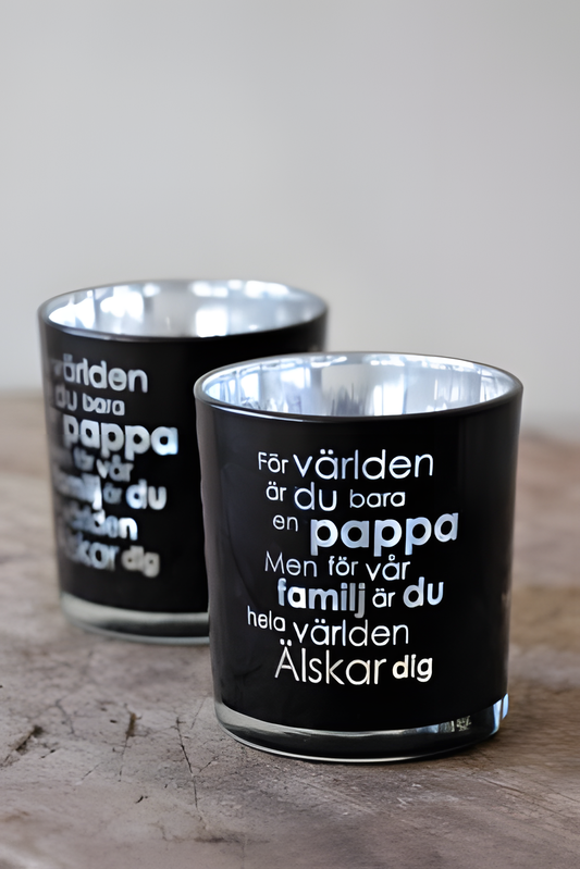 Köp Majas Ljuslykta "Pappa" – Unik produkt från Taavola Gården