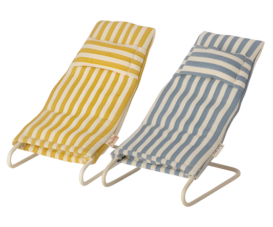 Köp Maileg Beach chair set - Mouse – Unik produkt från Taavola Gården