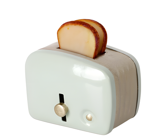Köp Maileg Miniature Toaster & bread - mint – Unik produkt från Taavola Gården