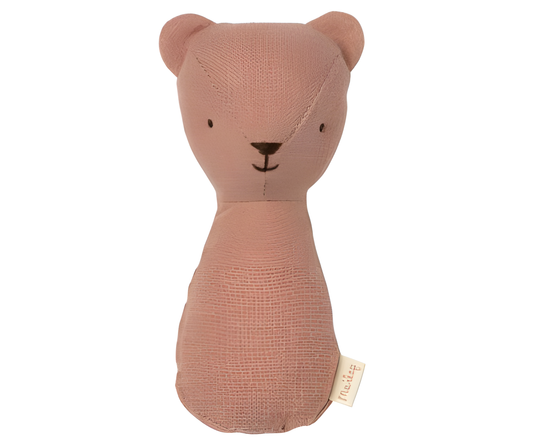 Köp Maileg Skallra Teddy - old rose – Unik produkt från Taavola Gården