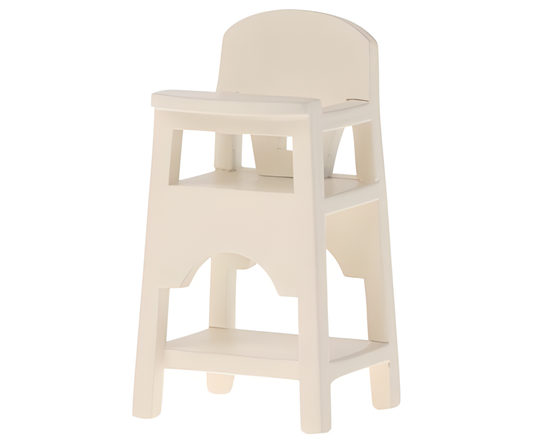 Köp Maileg High chair, mouse - Off white – Unik produkt från Taavola Gården