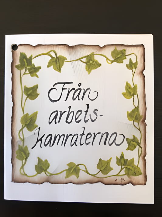 Köp Litet kort - Från arbetskamraterna – Unik produkt från Taavola Gården