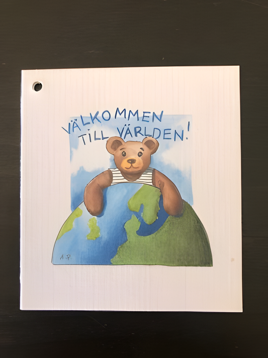 Köp Litet kort - Välkommen till världen! – Unik produkt från Taavola Gården