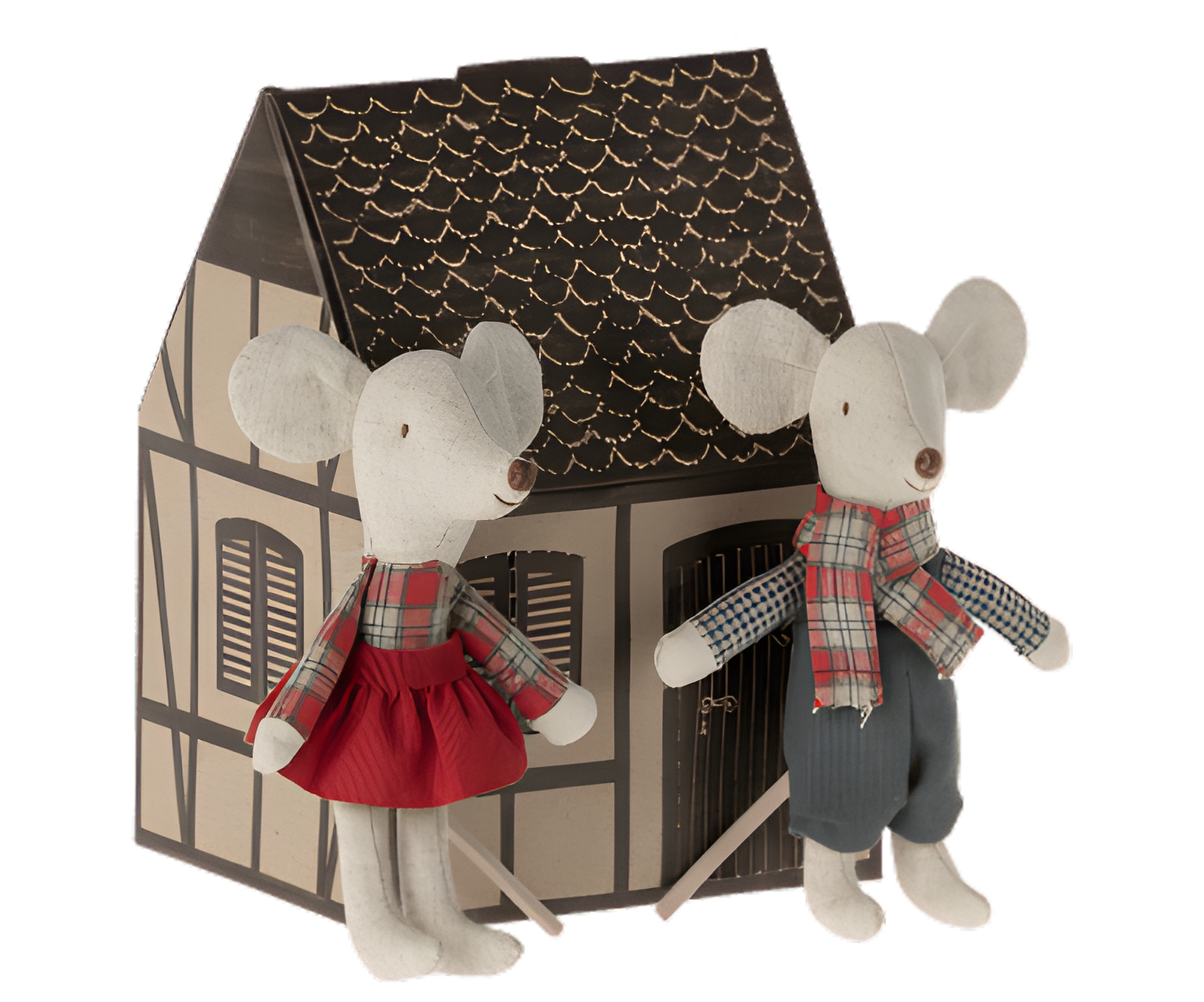 Köp Maileg Winter mice twins - little brother & sister – Unik produkt från Taavola Gården