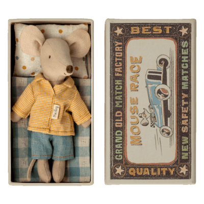 Maileg Mouse Big Brother in box